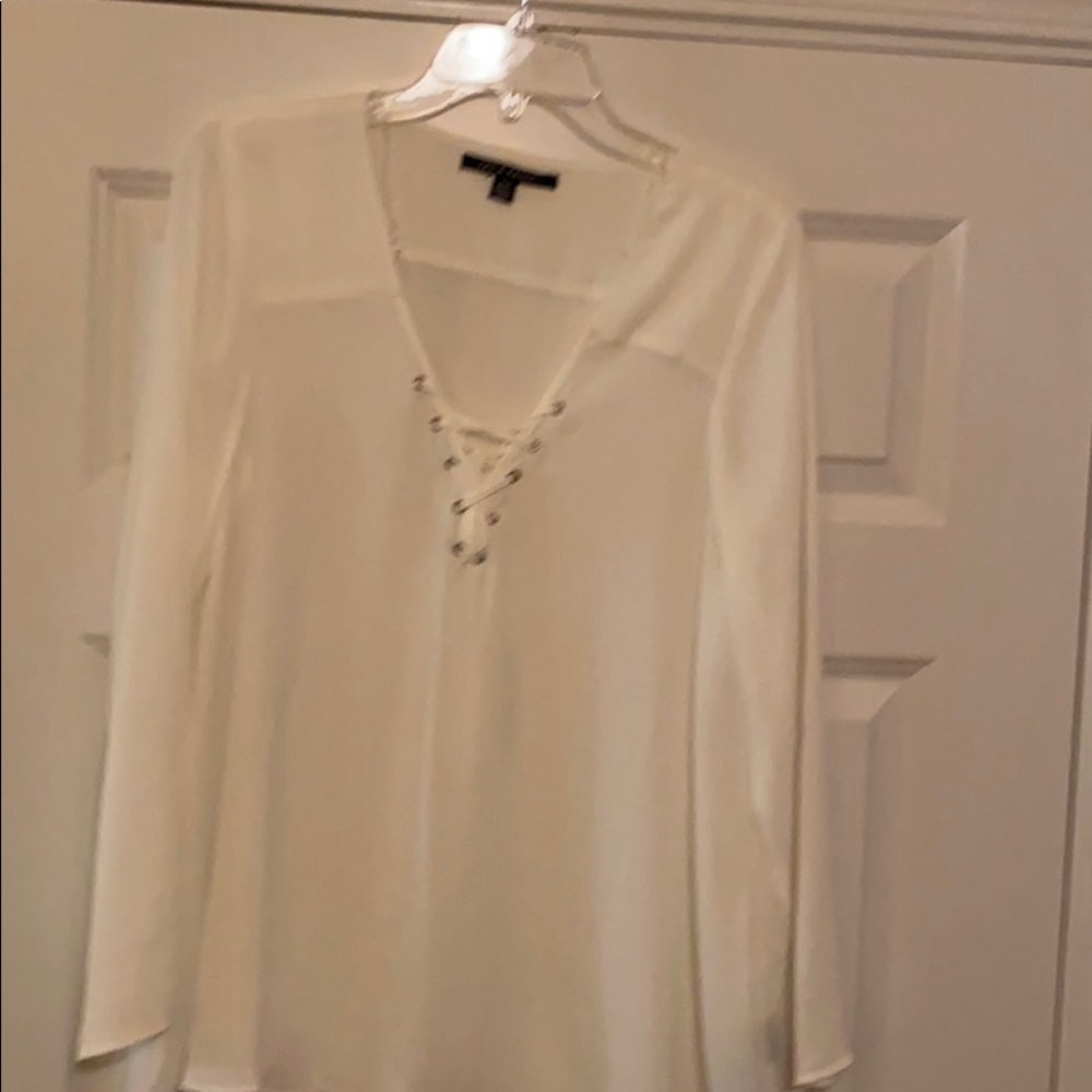 Lace up Zac & Rachel blouse